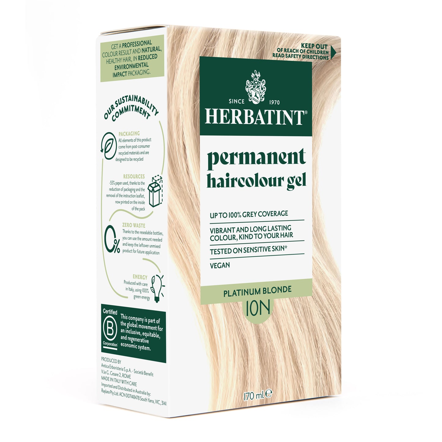 Herbatint 10N Platinum Blonde