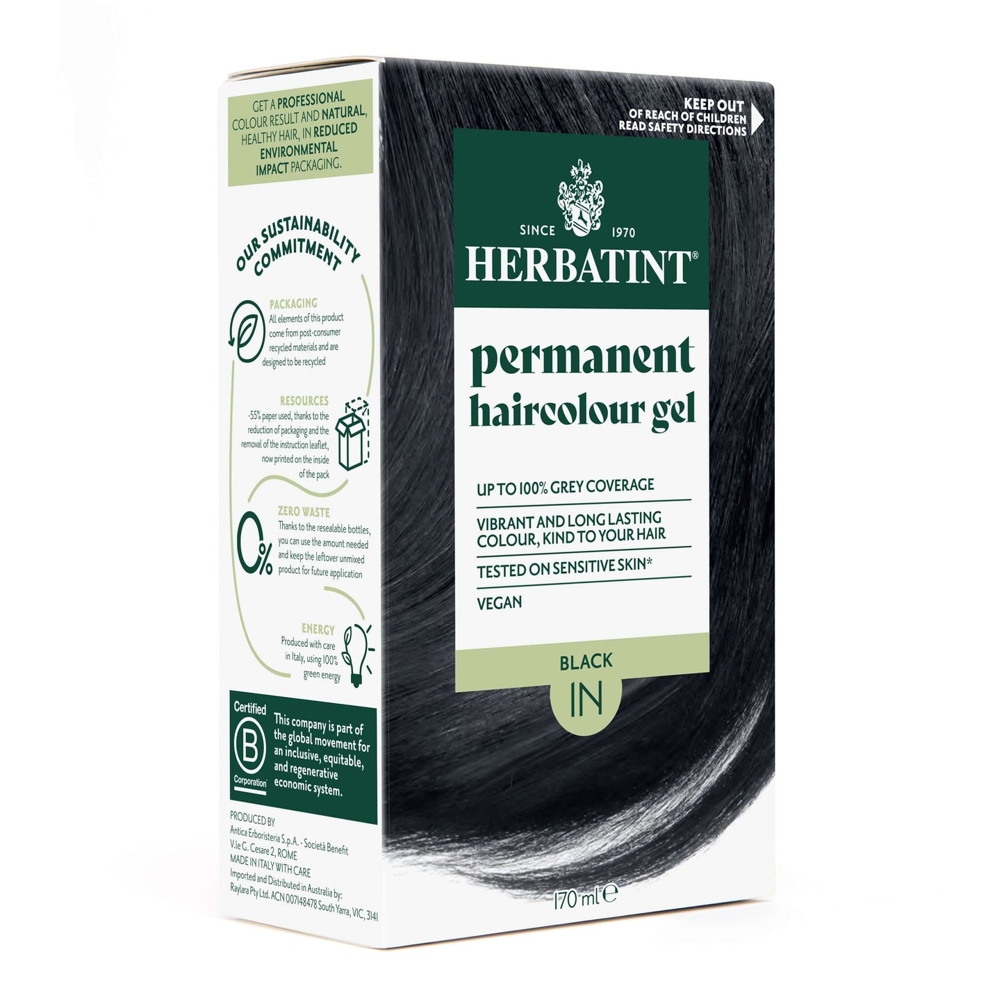Herbatint 1N Black