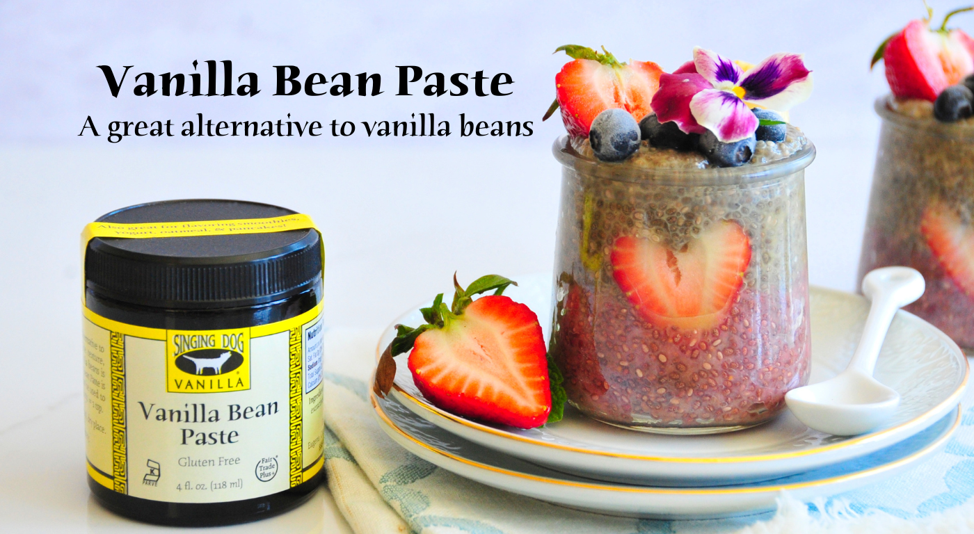 Organically Grown Vanilla Bean Paste