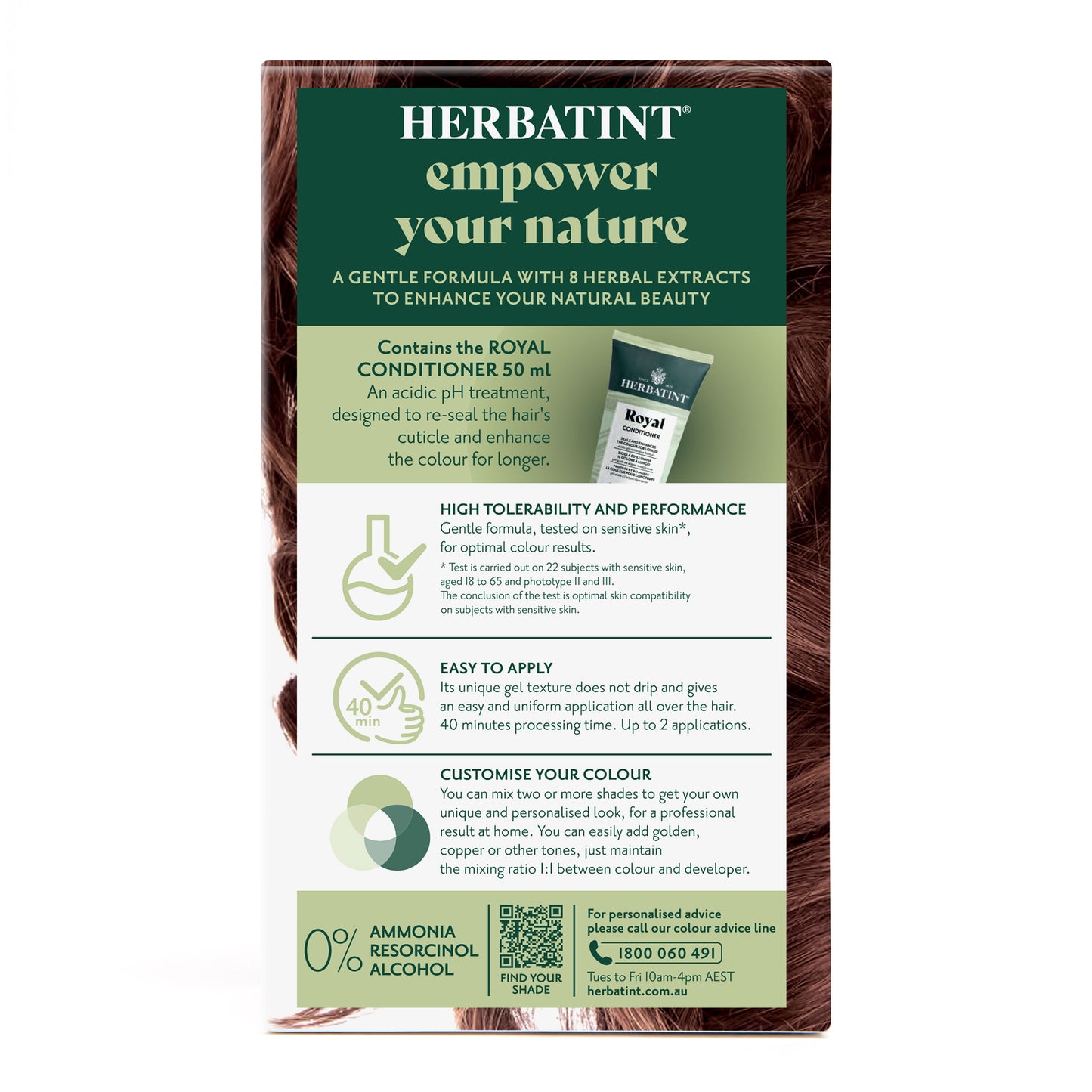 Herbatint 5R Light Copper Chestnut