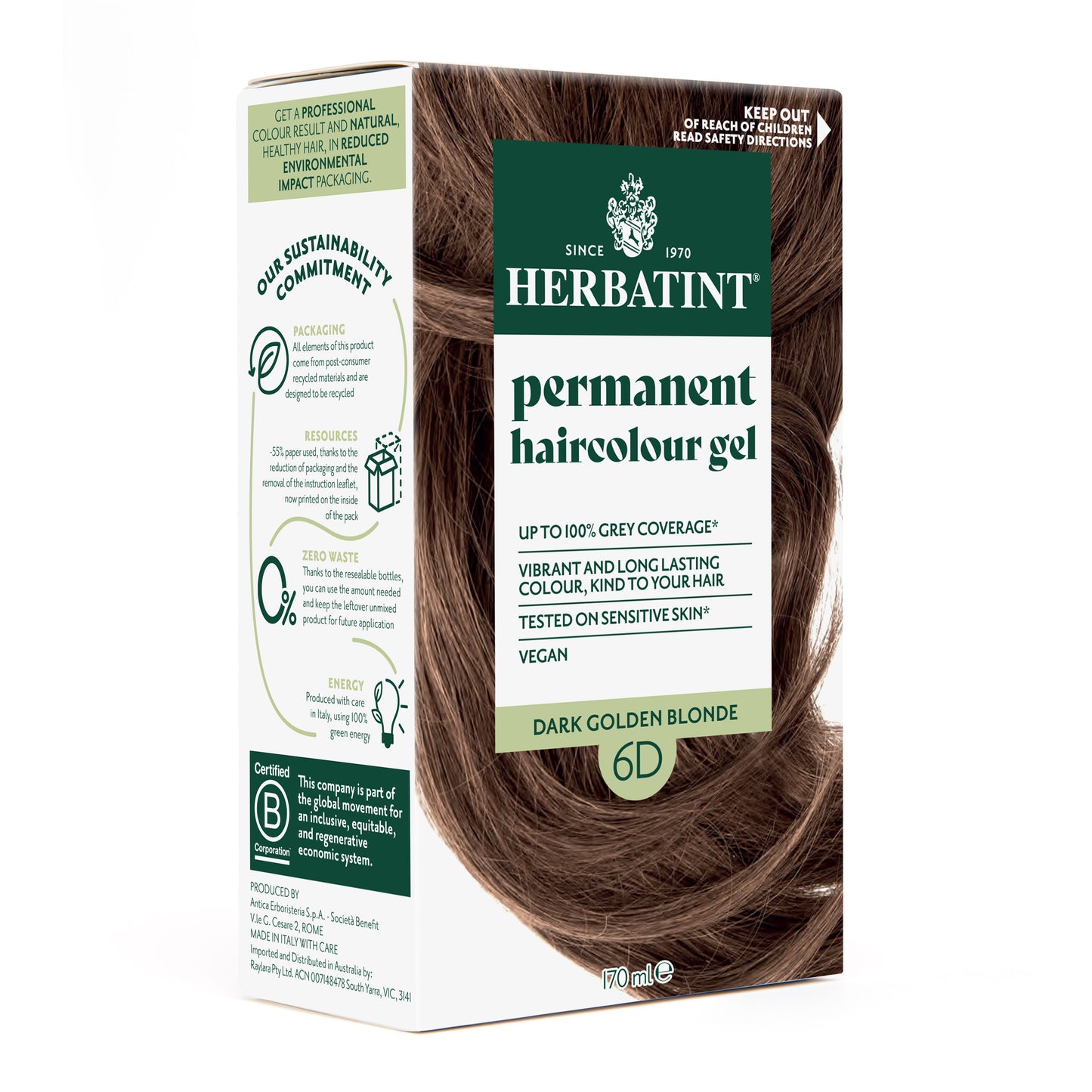 Herbatint 6D Dark Golden Blonde
