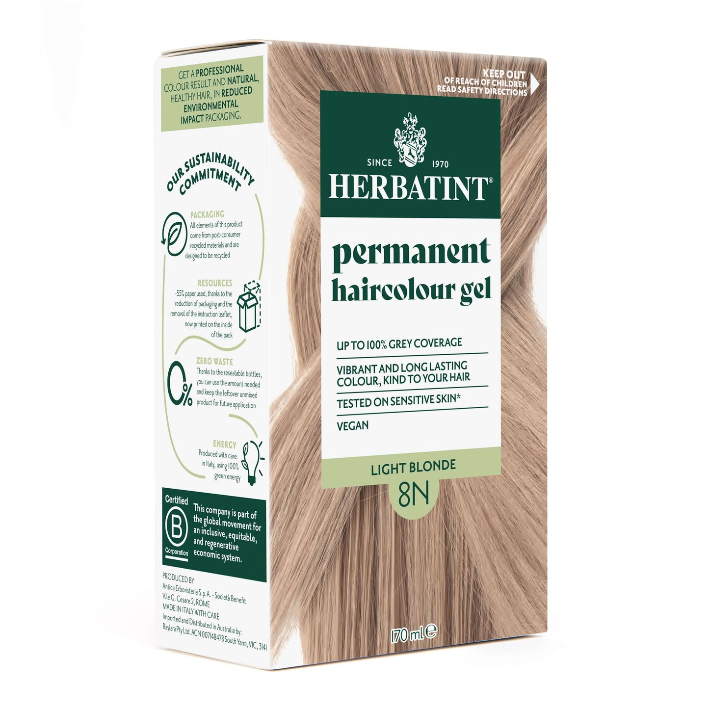 Herbatint 8N Light Blonde