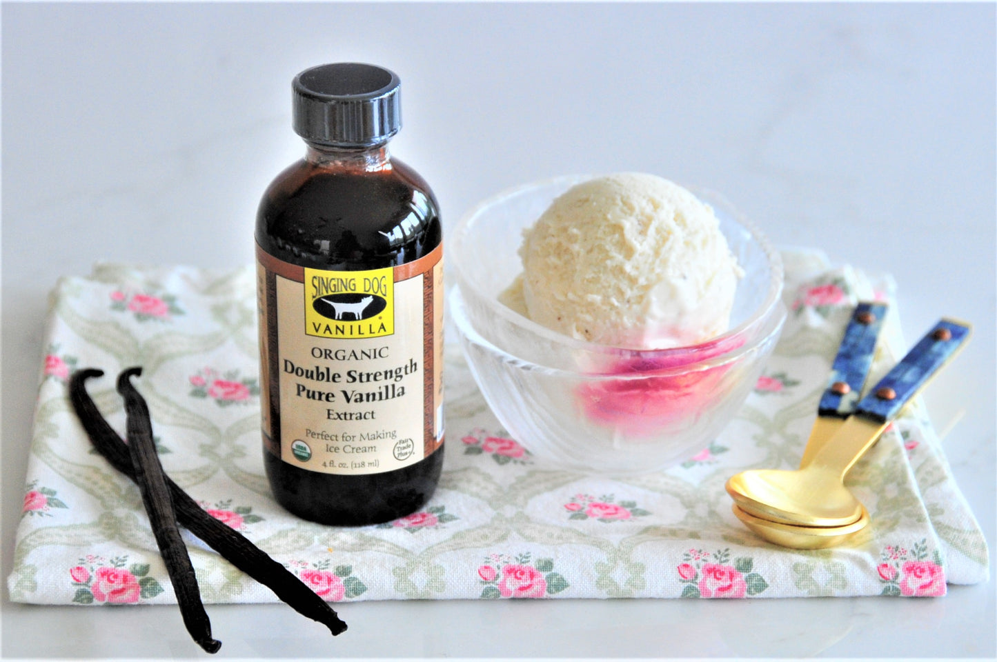 Organic Double Strength Vanilla Extract 118ml