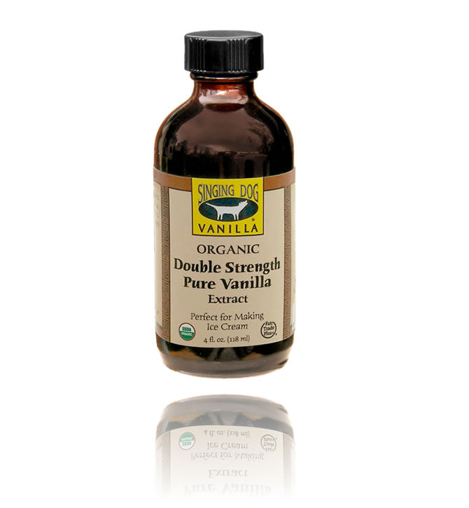 Organic Double Strength Vanilla Extract 118ml