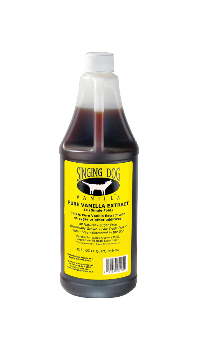 Organically Grown Vanilla Extract