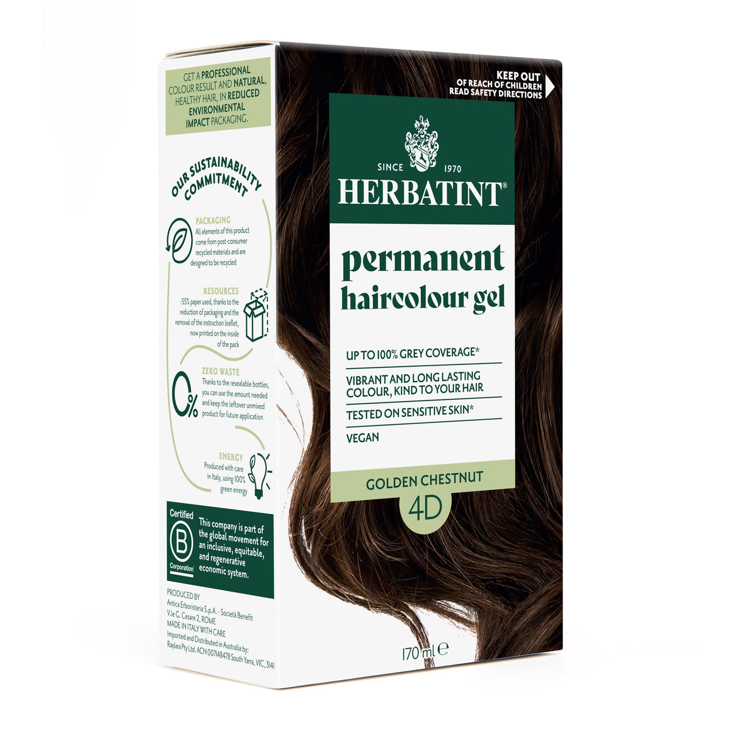 Herbatint 4D Golden Chestnut