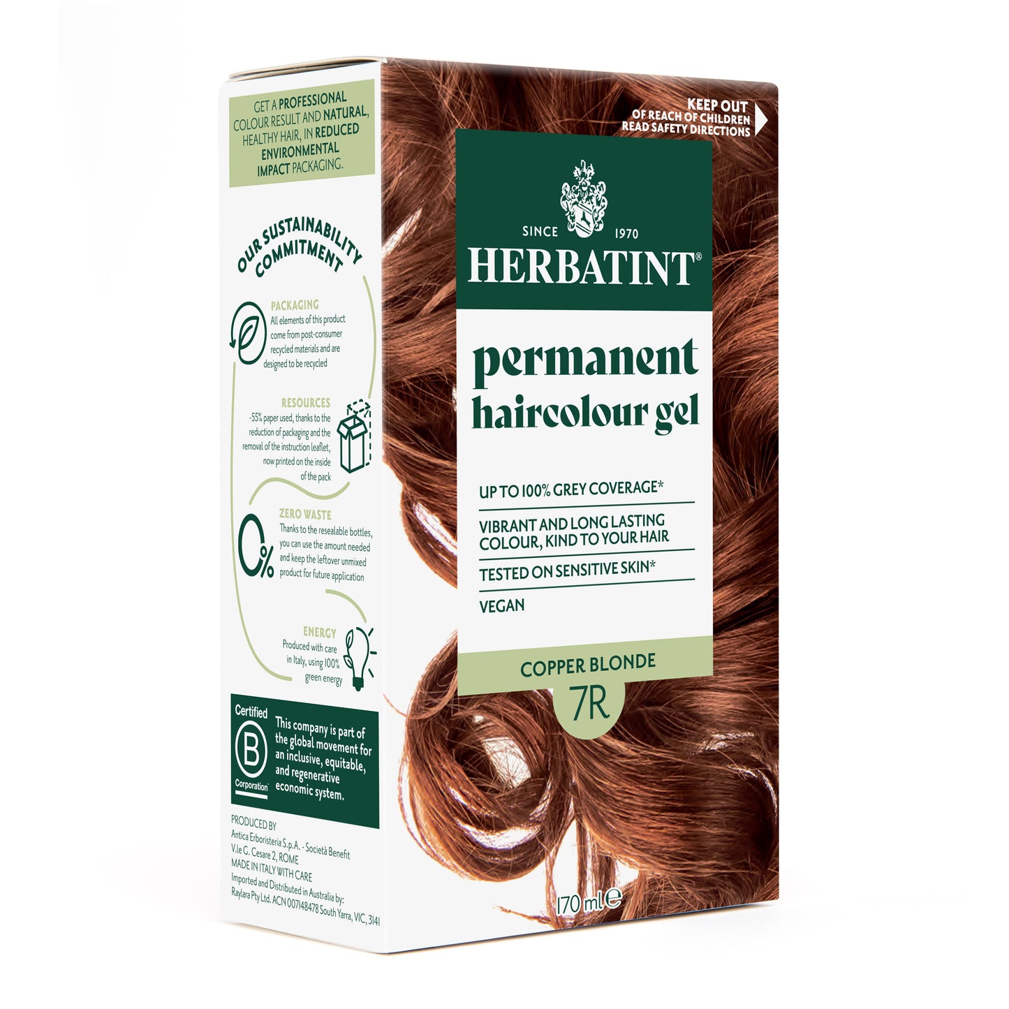 Herbatint 7R Copper Blonde