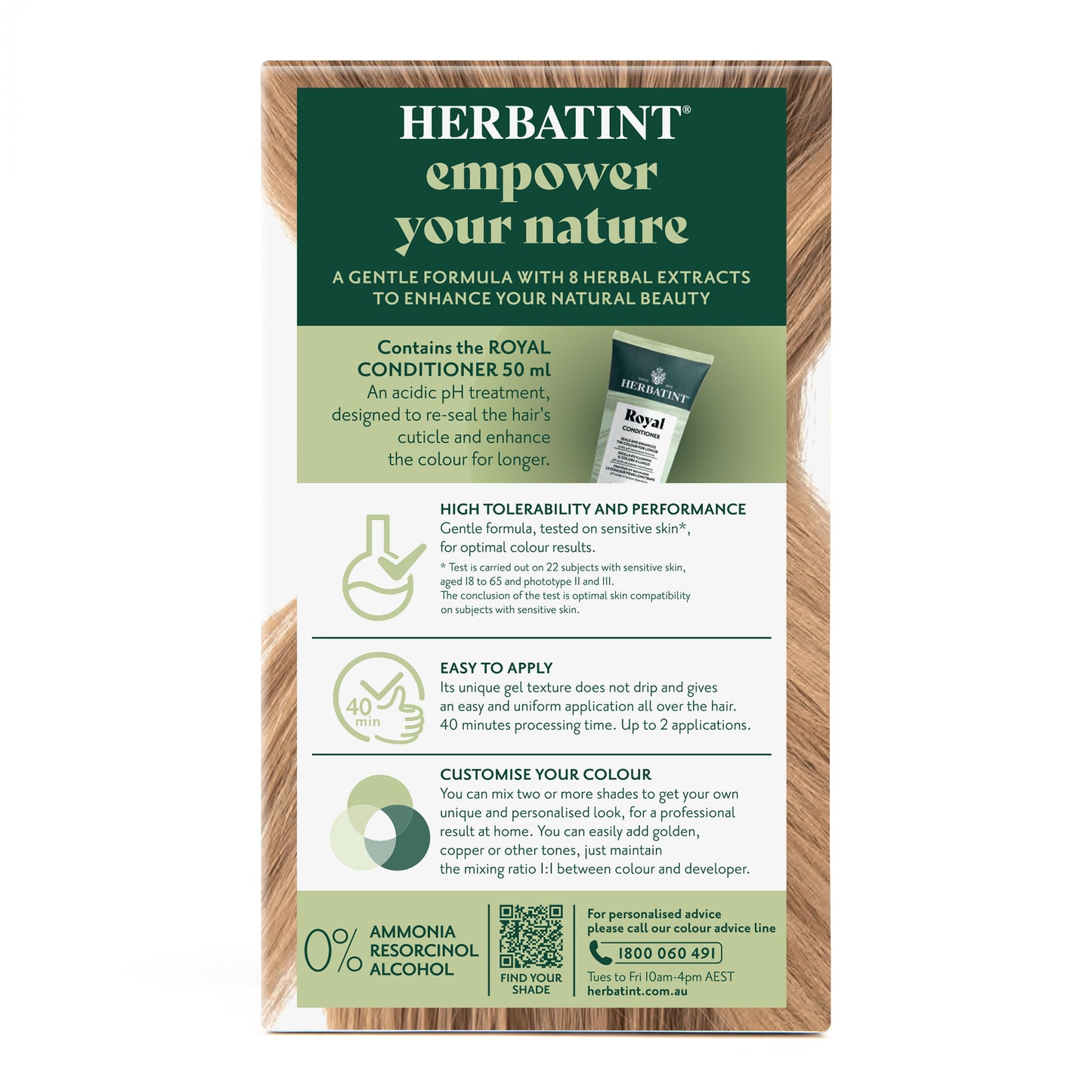 Herbatint 8D Light Golden Blonde