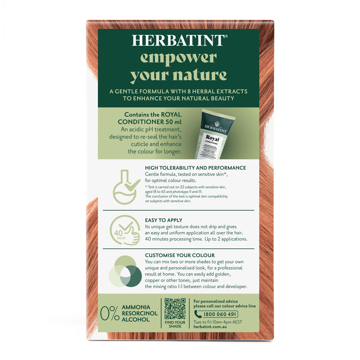 Herbatint 8R Light Copper Blonde
