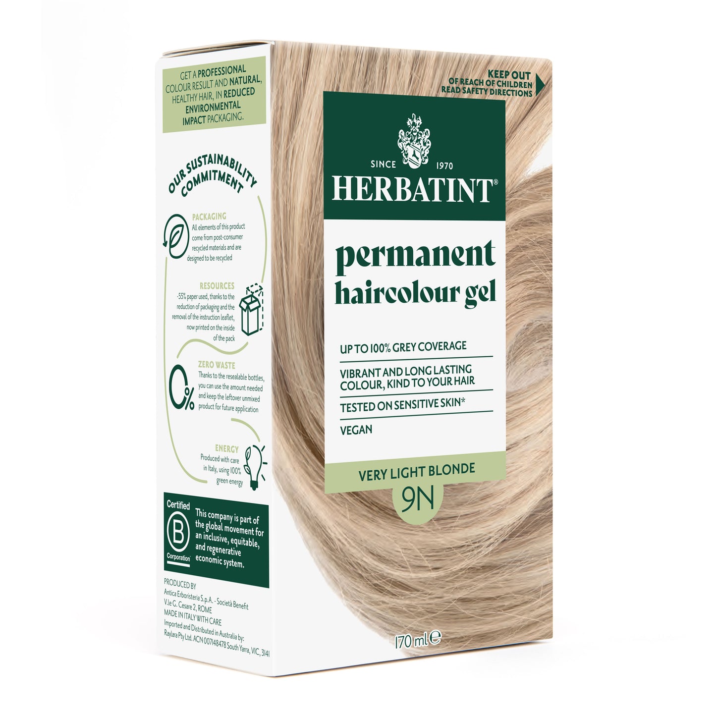 Herbatint 9N Honey Blonde